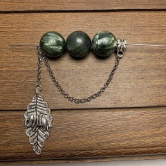 New Elephant Leaf Woven Chain Slip Chain Crystal DIY Copper Fittings