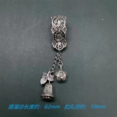 Crystal DIY accessories, Tibetan distressed retro style, butterfly flower tiao, bell bracelet chain, bead bracelet accessories