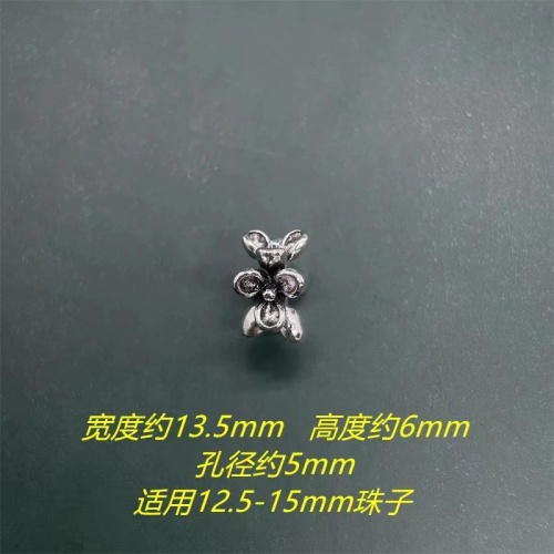 Crystal DIY jewelry, high color preservation, retro style flower running ring, bead bracelet, personalized matching pieces
