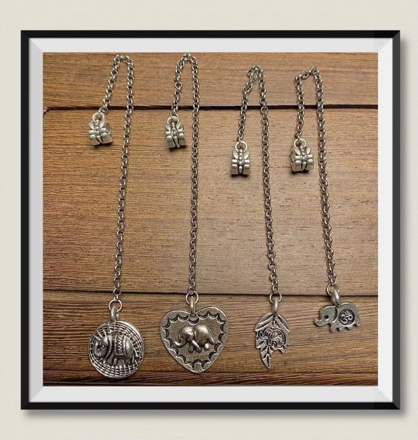 New Elephant Leaf Woven Chain Slip Chain Crystal DIY Copper Fittings