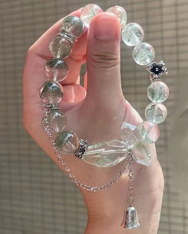 Hot Selling Vintage Bell Conch Slip Pendant Bead Bead Crystal DIY Copper Accessories