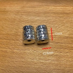 High color retention thick beads women's bracelet DIY copper accessories