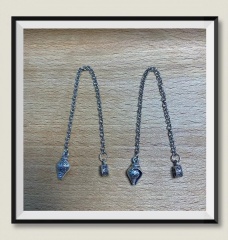 Hot Selling Vintage Bell Conch Slip Pendant Bead Bead Crystal DIY Copper Accessories