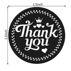 Thank You Stickers Customized for Small Business