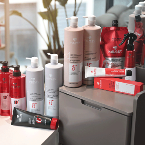 Keratin Shampoo and Conditioner Set-Sulfate Free Deep Treatment Anti Frizz shampoo for Dry Hair and Extra Shine