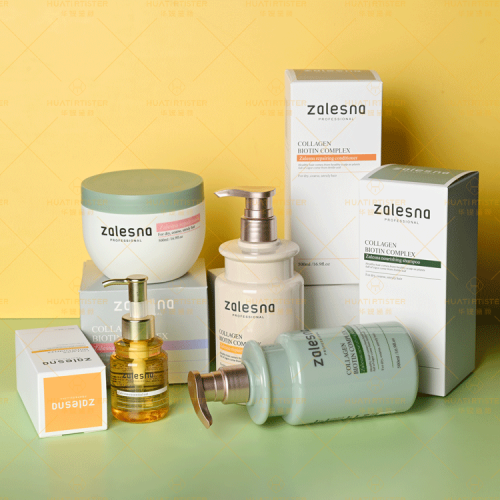 Huati Zalesna private label Professional health organic shampoo and conditioner kits