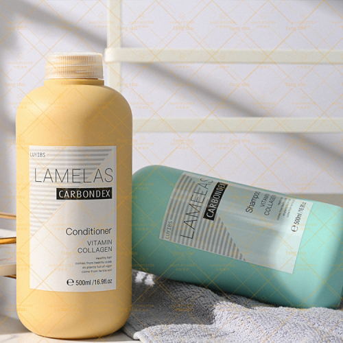 Huati LAMELAS Anti-Dandruff Hair Care Set Organic Keratin Shampoo And Conditioner