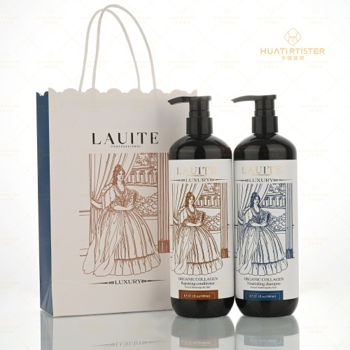 Huati LAUITE Hair Care Professional Hydrating Moisturizing Sulfate Free Shampoo and Conditioner Hair Care Set