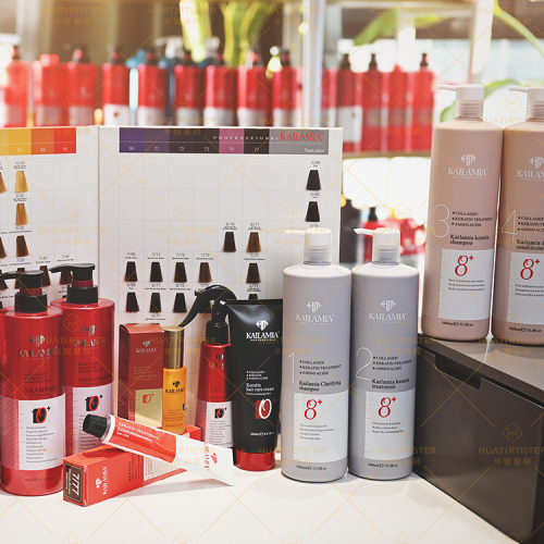 Huati kailamia OEM ODM Wholesale Private Label Professional Repair Curly Natural keratin Treatment Hair shampoo and conditioner