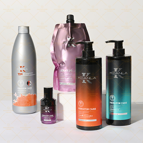 Huati KIANLA wholesale private label best quality natural organic hair oil for black women keratin hair repairing treatment shampoo and conditioner