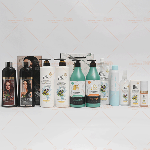 Huati Sifuli dle arganoil keratin collagen leave in hair growth shampoo and conditioner cream