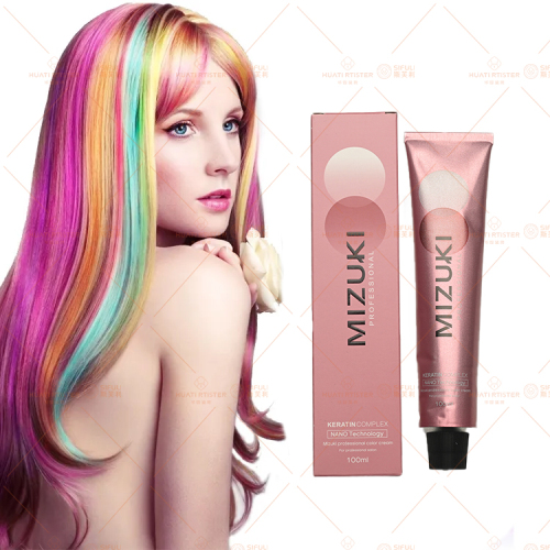 Huati Sifuli MIZUKI hair color ceam dye black beauty salon