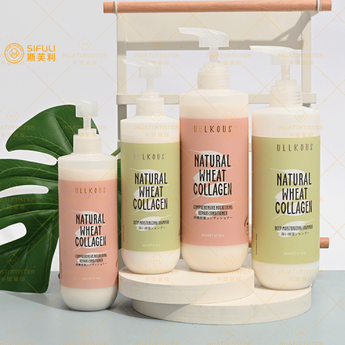 Huati Sifuli ULLKOUS arganoil keratin collagen leave in hair growth shampoo and conditioner cream