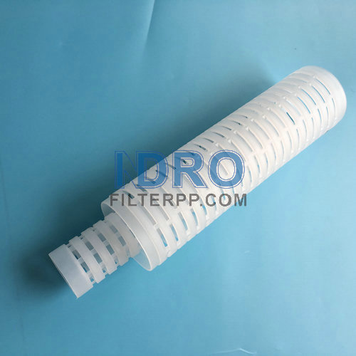 plastic outer cage/inner core parts for filter cartridge