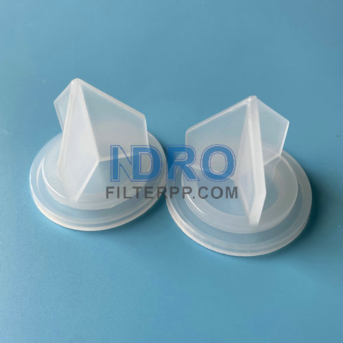 fin end cap/adaptor for 68mm pleated filter