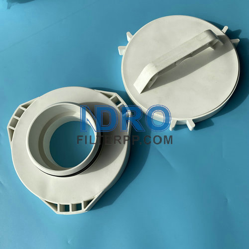 end cap parts for high flow filter to replace Pentair
