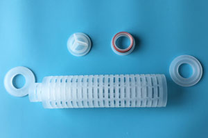 What are assembly parts for 10inch membrane PP filter cartridge?