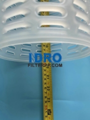 Single 20inch High Flow Pleated Filter Outer Cage