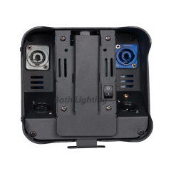 Europe warehouse 4pcs with bag Smart DJ s6 RGBWAUV 6in1 uplighting Battery & Wireless DMX Wedding Uplight Dj Par Light 6x18w  Wifi Remote Control