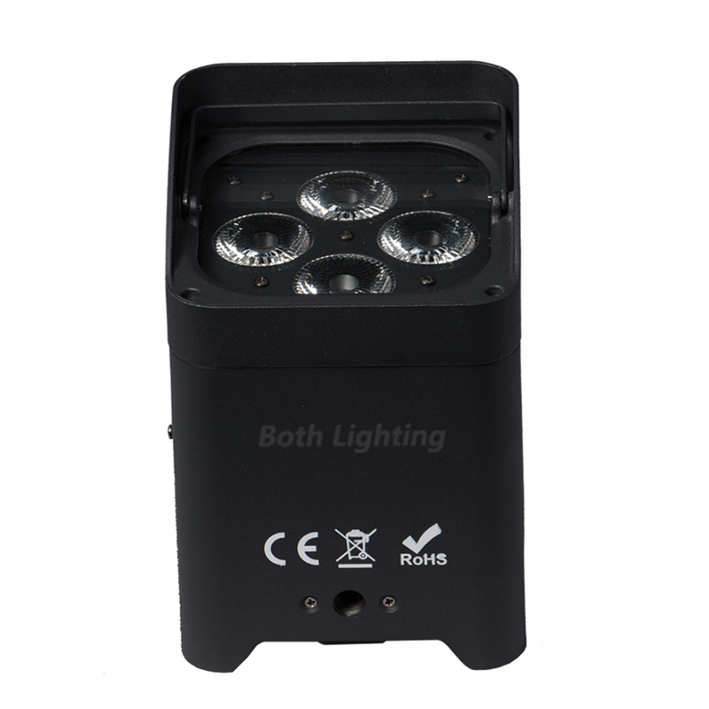 6pcs with case smart dj s4 LED Battery Wifi Wireless Uplights for wedding and party