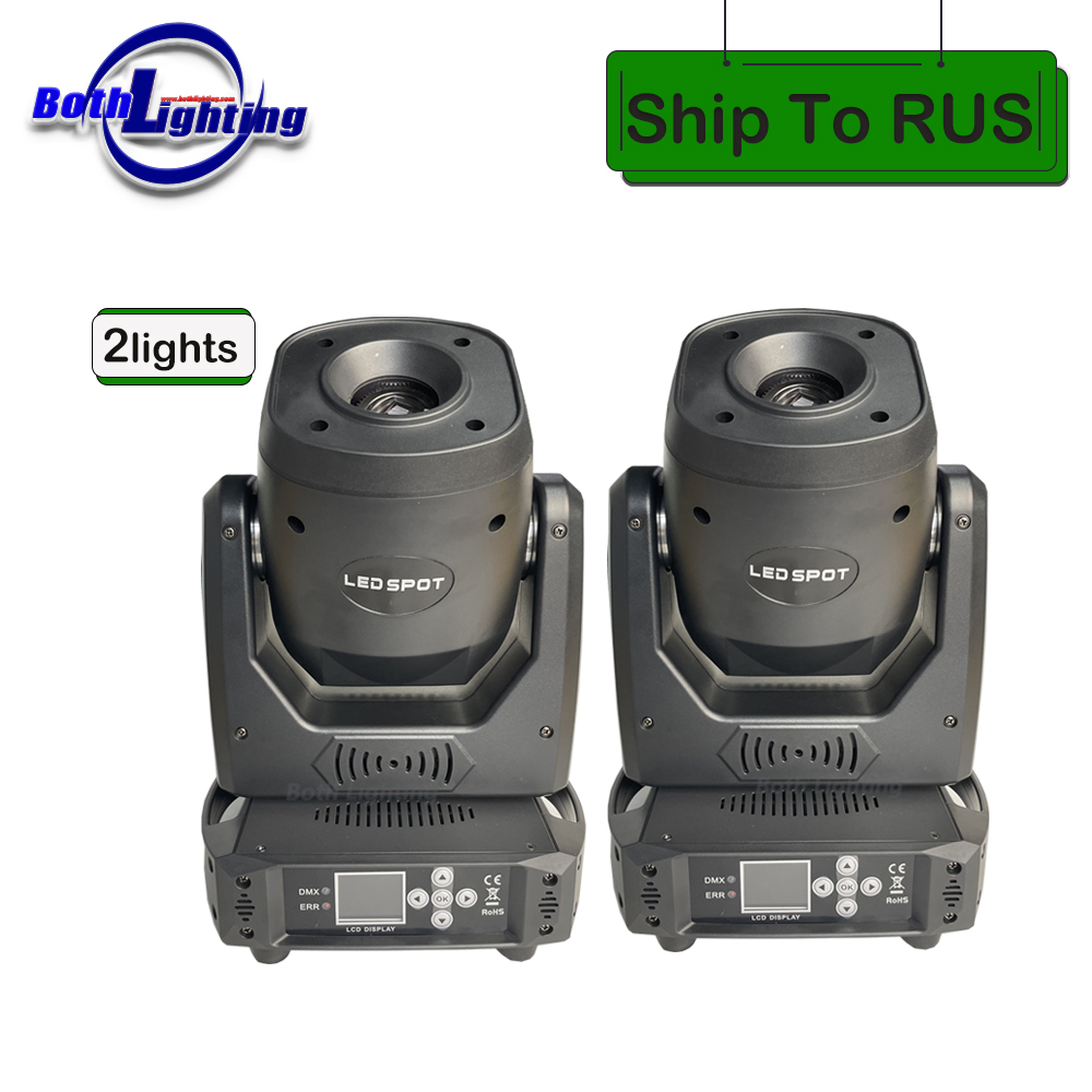 2pcs Carton Professional Stage Light 100W Led Light Beam Spot Moving Headlight