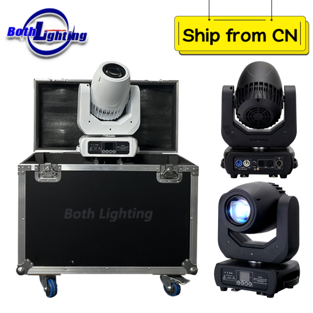 2pcs with case dj stage light 150W High Brightness Spot led moving head light