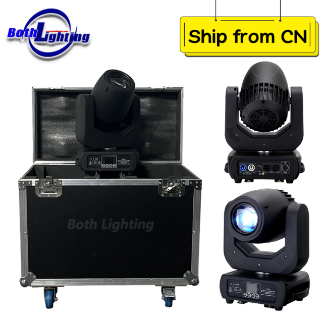 2pcs with case dj stage light 150W High Brightness Spot led moving head light