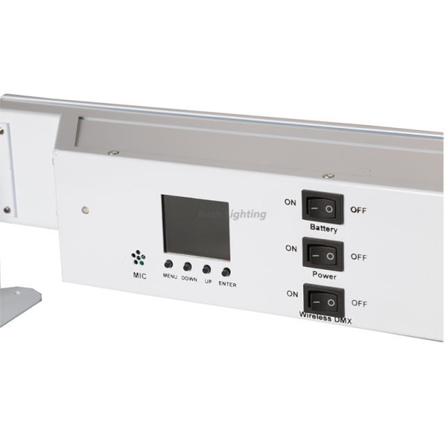 4pcs Carton 6x18w RGBWA UV 6in1 wireless dmx LED wall washer with WIFI Remote control DJ uplighting