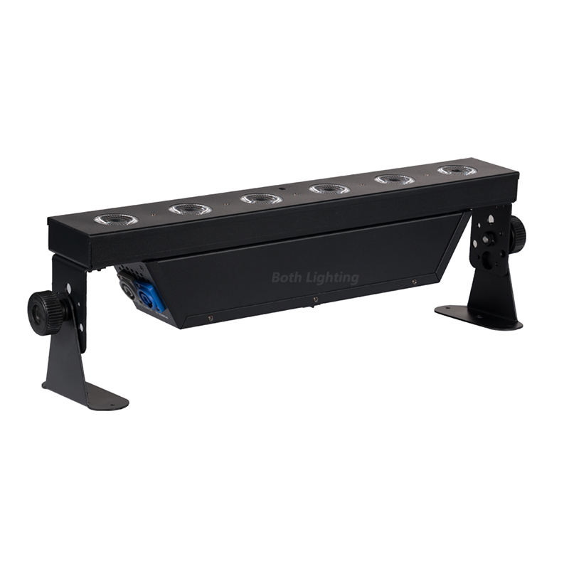 8 lights Carton Wedding washer WIFI Remote 6*18w RGBWA UV 6IN1 Night disco party light