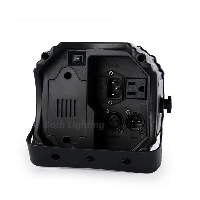 10pcs battery powered led par wireless dmx battery powered led uplights 4*18w wireless par light