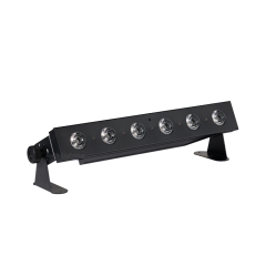 8pcs Wifi led wash uplight 6x18w 6in1 rgbwa uv wireless battery powered dmx uplights rechargeable wash light