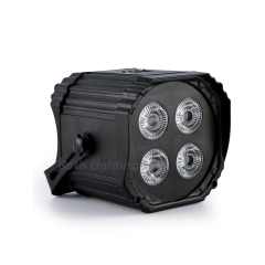 10pcs battery powered led par wireless dmx battery powered led uplights 4*18w wireless par light