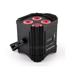 10pcs battery powered led par wireless dmx battery powered led uplights 4*18w wireless par light