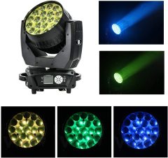 USA warehouse 2pcs with a case Mac Aura 19x15W RGBW 4in1 LED beam Zoom Wash Moving Head Light