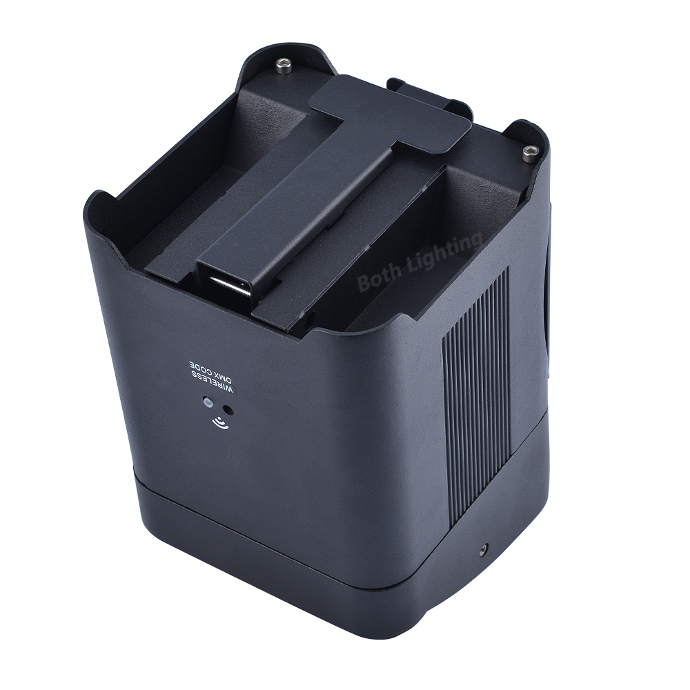 10pcs outdoor wireless dmx battery powered 4*18w led uplights wall for wedding stage