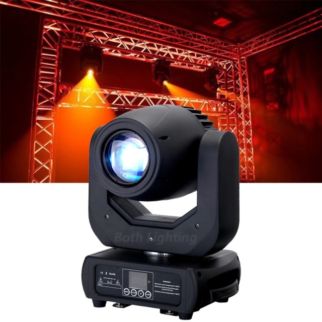 USA Warehouse 2pcs with a case 150w LED Spot Moving Head Light DJ Set DMX Stage Light for Wedding Party