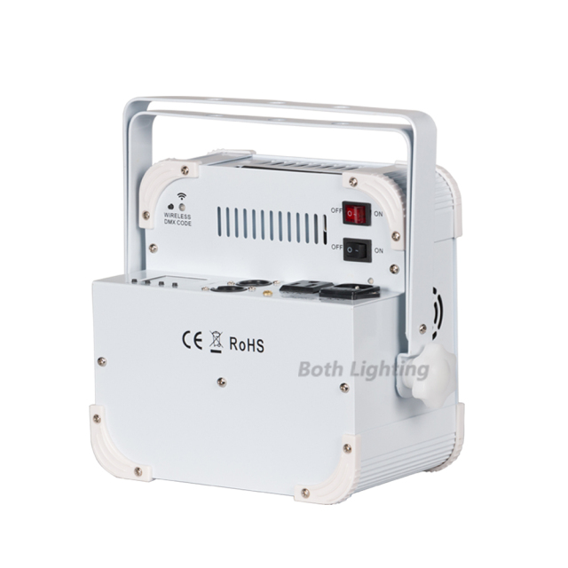 6pcs with case 12x18W Wedding uplight Battery Powered Wireless Par Light Rechargeable Led Stage uplighting