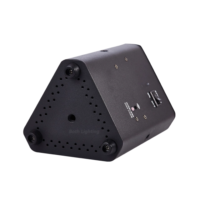 4 Lights Carton 3*18w Battery RGBWA UV  Led Wireless Dmx Wedge Uplights with IRC Remote control