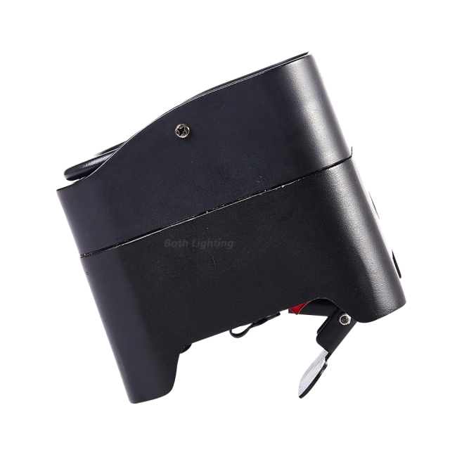 4pcs With Carry bag mini 4x18w RGBWAUV 6in1 Battery Powered Wireless DMX Remote Control Wedding  Led Mini Par light