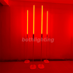 4pcs with a bag Wireless Battery Pixel Tube 360 Degree Led Titan Tube Dj Light Full Color Wireless DMX IR