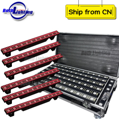 6pcs with a case Pixl FX Bar 5050 RGB Pixel Wash Linear Strip LED Lighting Strobe Effect