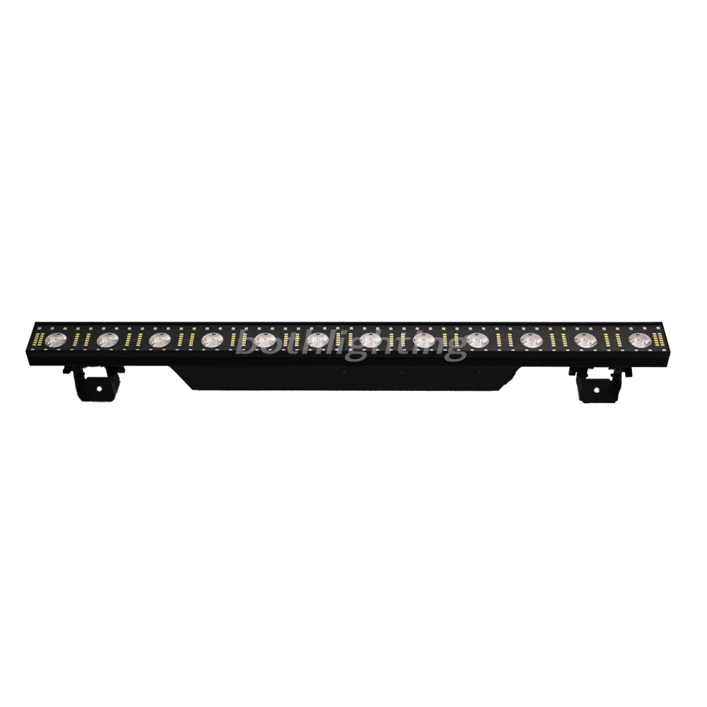 4pcs FX Bar 5050 RGB Pixel Wash Linear Strip LED Lighting Strobe Effect Battery Wash Bar Light