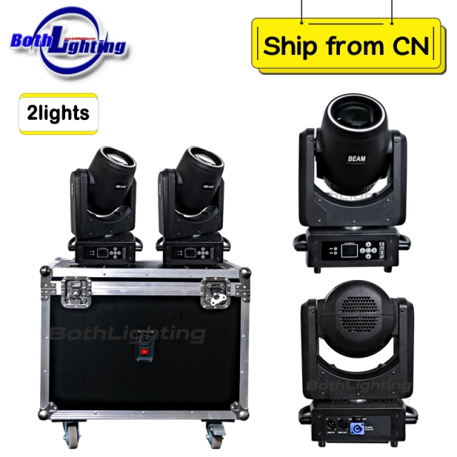 2unit with charging case 100w Beam Moving head light with Battery&Wireless LED Moving Head Wedding Dj EVENT