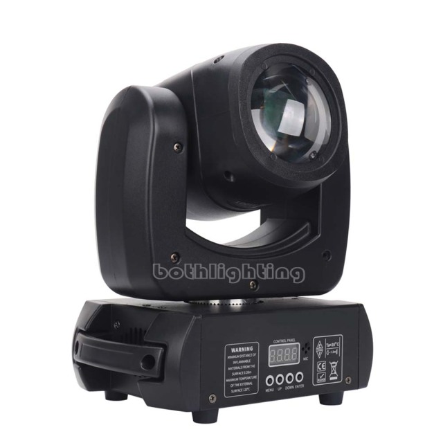4unit with case100W Mini Beam Moving Head Light 18 prism rainbow effect Mover Head Light Wedding DJ Party