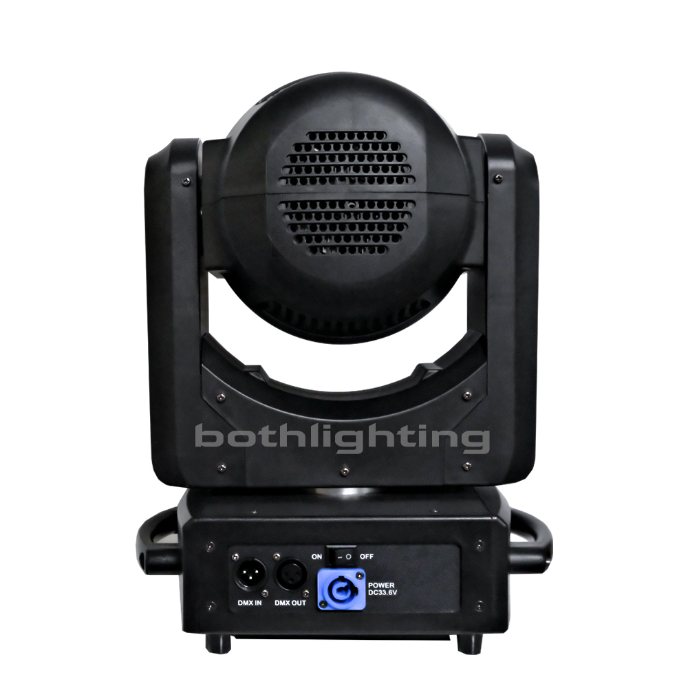 2units BPM-Beams 100 Battery Operated 100w LED Beam Moving Head Light Wireless DMX Wedding Dj Mover Head Light