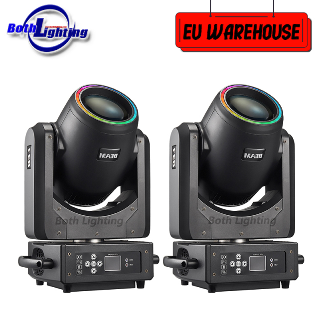 2units BPM-Beams 100 Battery Operated 100w LED Beam Moving Head Light Wireless DMX Wedding Dj Mover Head Light