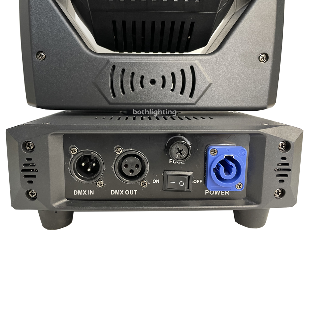 2pcs Carton Box Spot dj stage light 5-prism 100w LED Moving Head Spot for Dj Party Wedding Events