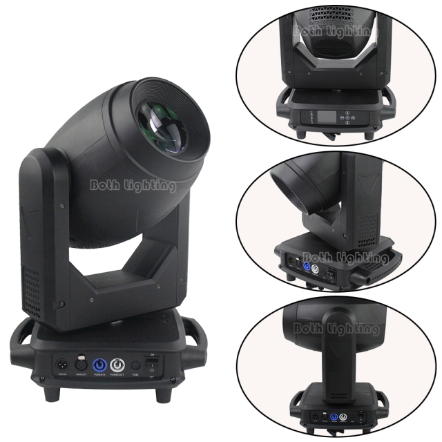 2unit with charging case 300W LED Hybrid Beam Spot Wash 3-in-1 LED Moving Head Wedding DJ Wedding Event Light