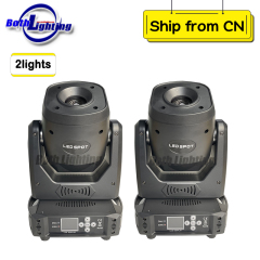 2pcs Carton Box Spot dj stage light 5-prism 100w LED Moving Head Spot for Dj Party Wedding Events