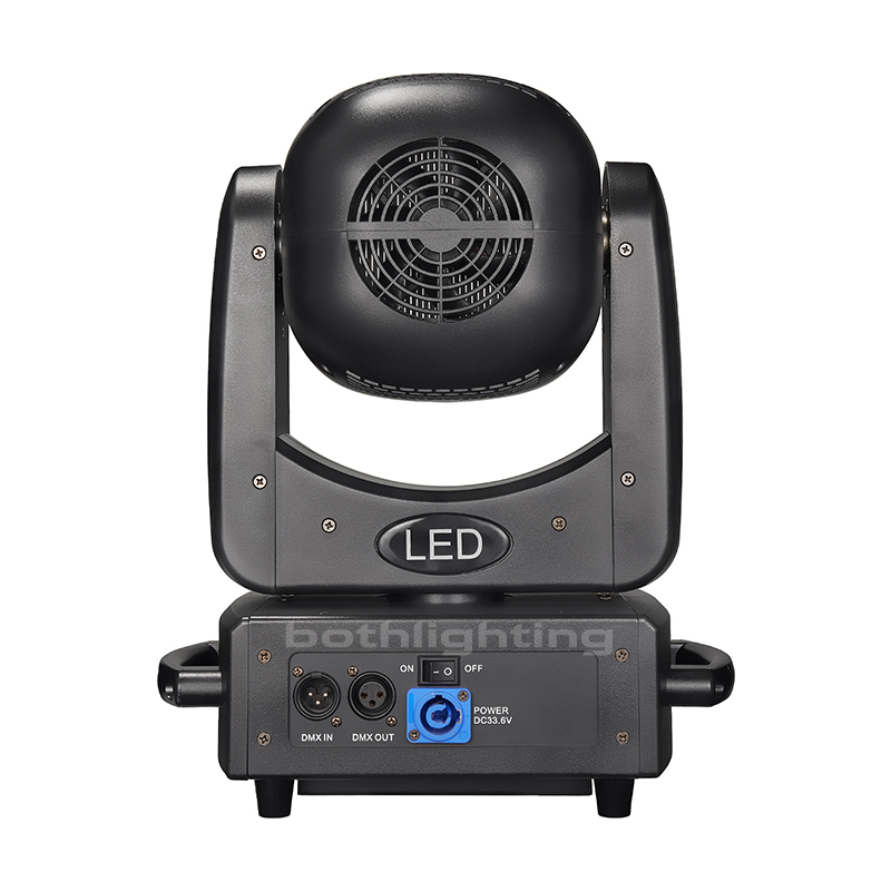 2units with charging case BPM-Spots 100 Battery & Wireless DMX 100W LED Spot Moving Head Light